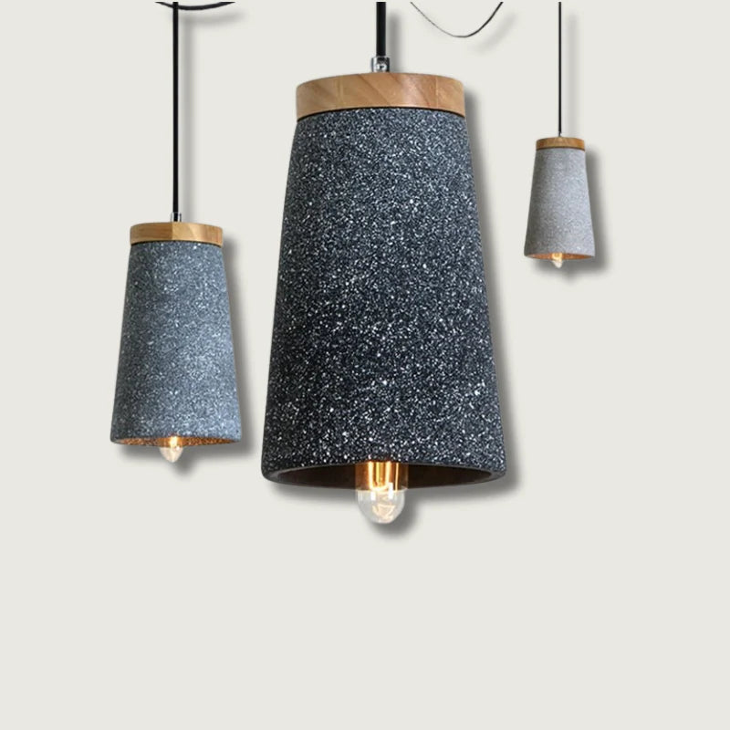ConcreteGlow Modern Cement Pendant Light – Industrial Charm Meets Minimal Design